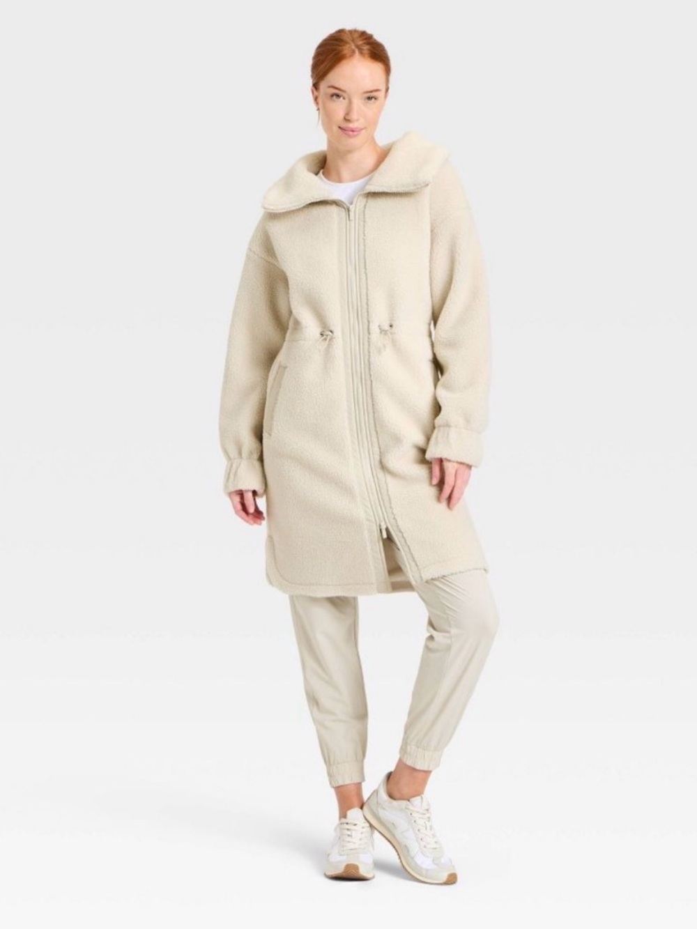 Women's Long High Pile Jacket - All In Motion